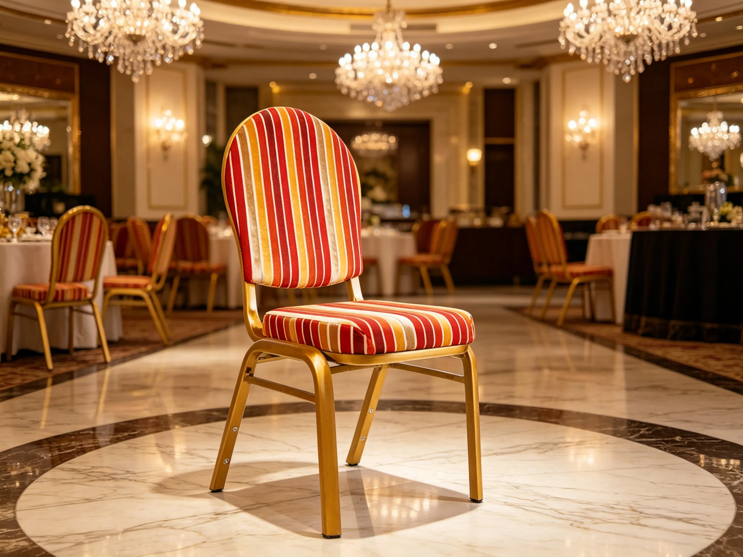 Classic Napoleon Chair - French Elegance Banquet Seating